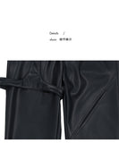 Constraint structure leather pants