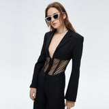 Slim fishing net suit