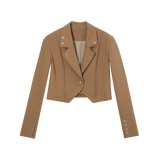 Small brown suit jacket