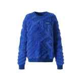 Knitted pullover sweater