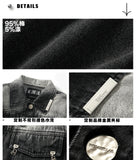 Jacket short Bai Mo denim jacket